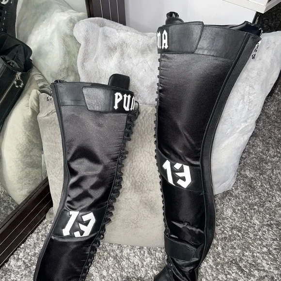 Fenty Puma Rihanna Eskiva Leather OTK Sneaker Boot